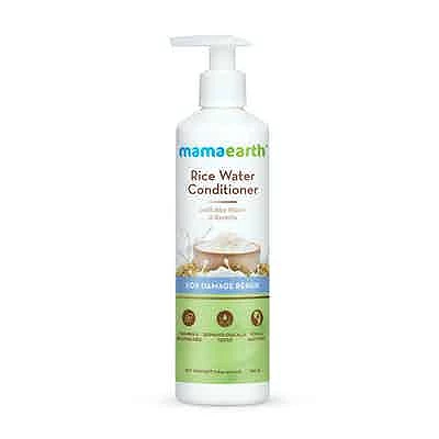 Mamaearth Rice Water Conditioner with Rice Water and Keratin for Damaged, Dry and Frizzy Hair - 250 ml