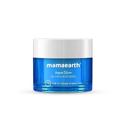 Mamaearth Aqua Glow Gel Face Moisturizer With Himalayan Thermal Water and Hyaluronic Acid for 72 Hours Hydration - 100ml