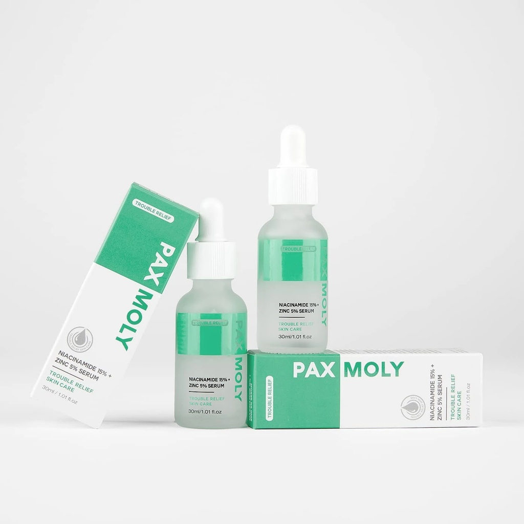 Pax Moly 15% Niacinamide + 5% Zinc Serum 30ml