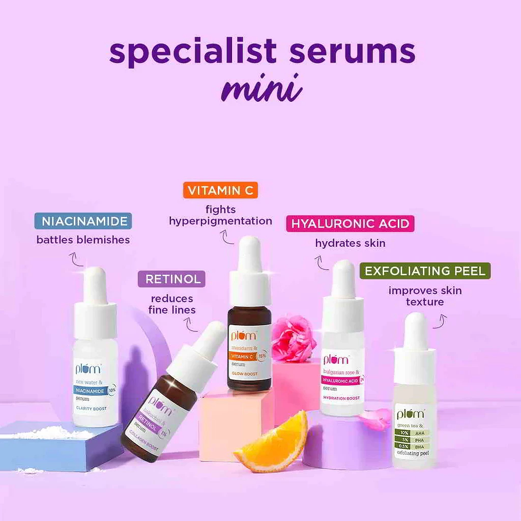 Plum Specialist Serum Minis-Starter Pack Of 5