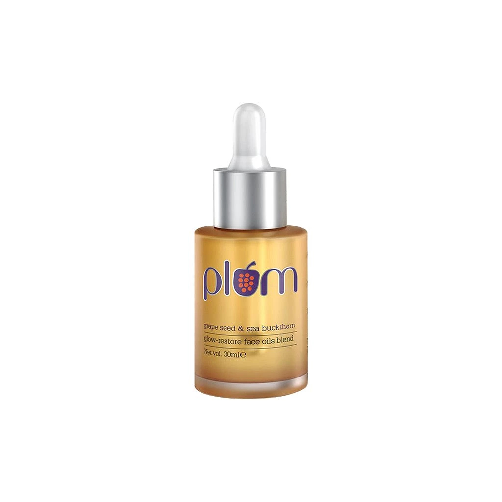 Plum Grape Seed & Sea Buckthorn Glow-restore Face Oils Blend, 30ml