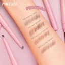 Pink Flash-E09 Waterproof Auto Eyebrow Pencil