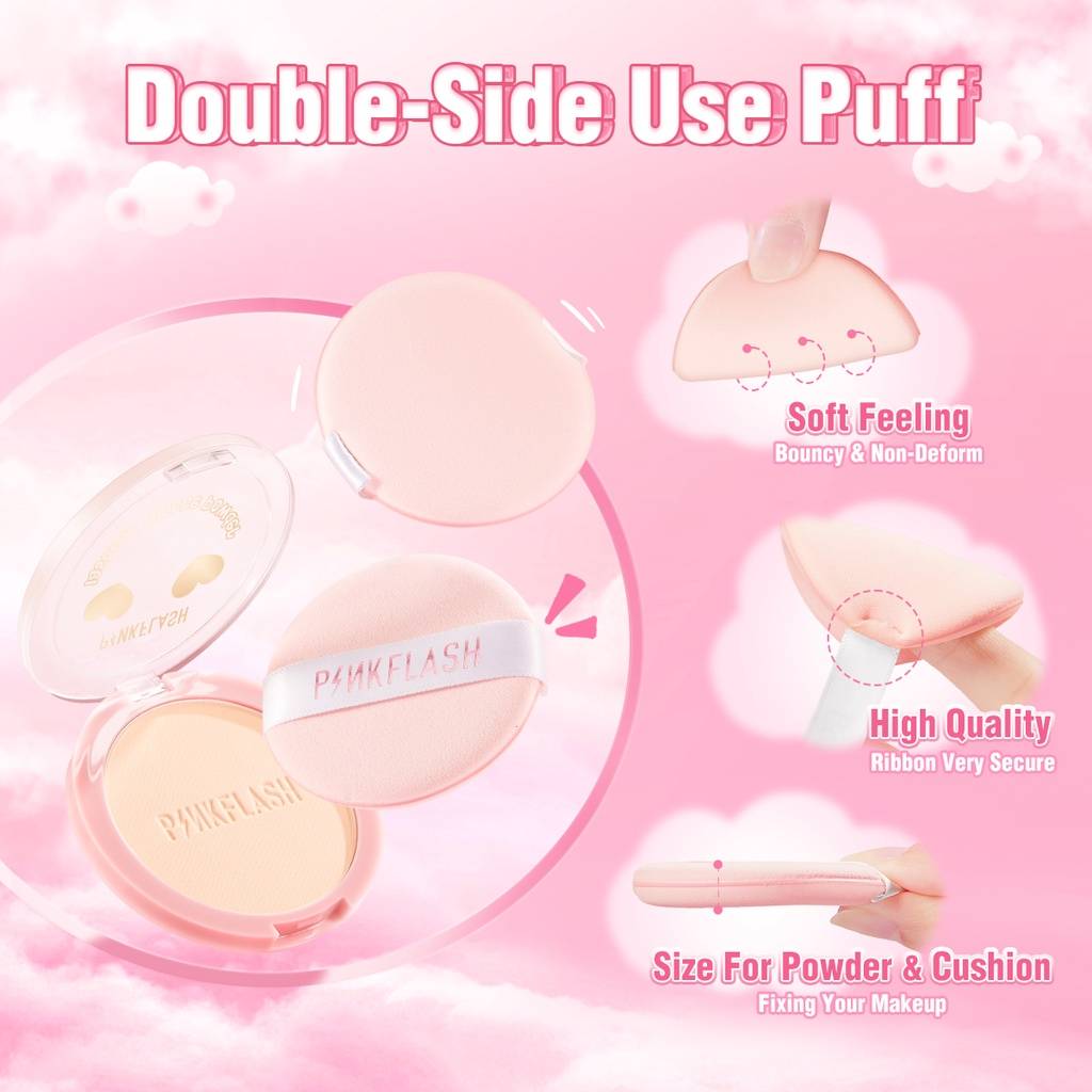 Pink Flash-T11 Make-Up Puff