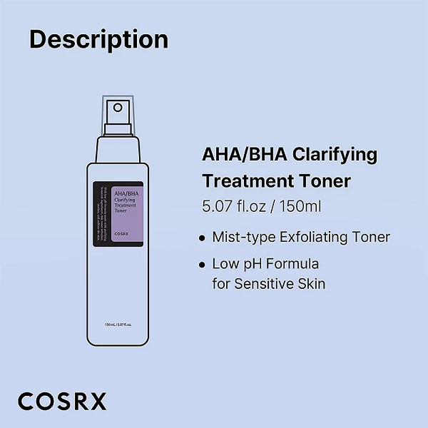 COSRX AHA/BHA Clarifying Treatment Toner