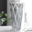 Wide-Mouth Decorative Flower Vase