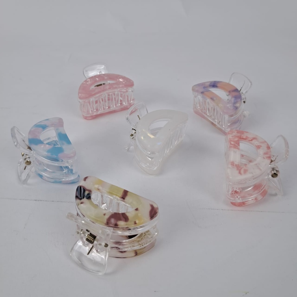 Rectangle Acrylic Hair Clip