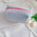 Women Zipper Fur Cosmetic Bag