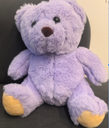 Bear Plush Toy- Purple