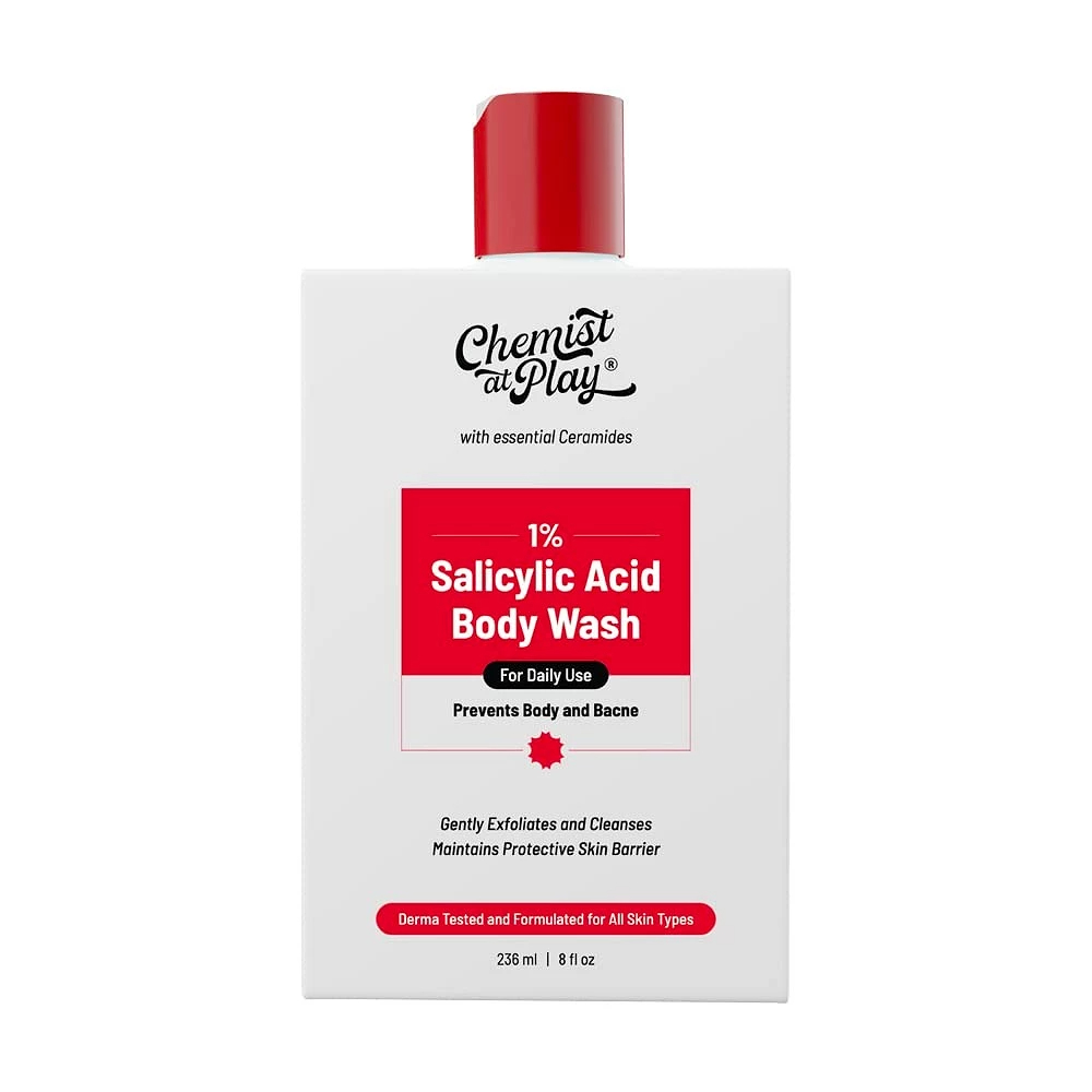 Chemist At Play Acne Control Body Wash (1% Salicylic Acid) - 236ML