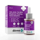 Derma Co. 15% AHA+1% BHA Beginner Face Peeling Solution