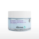 Derma Co. 1% Salicylic + Hyaluronic Night Repair Face Gel-Cream