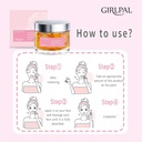 GIRLPAL ROSE DEEP HYDRATION SLEEPING MASK - 60g