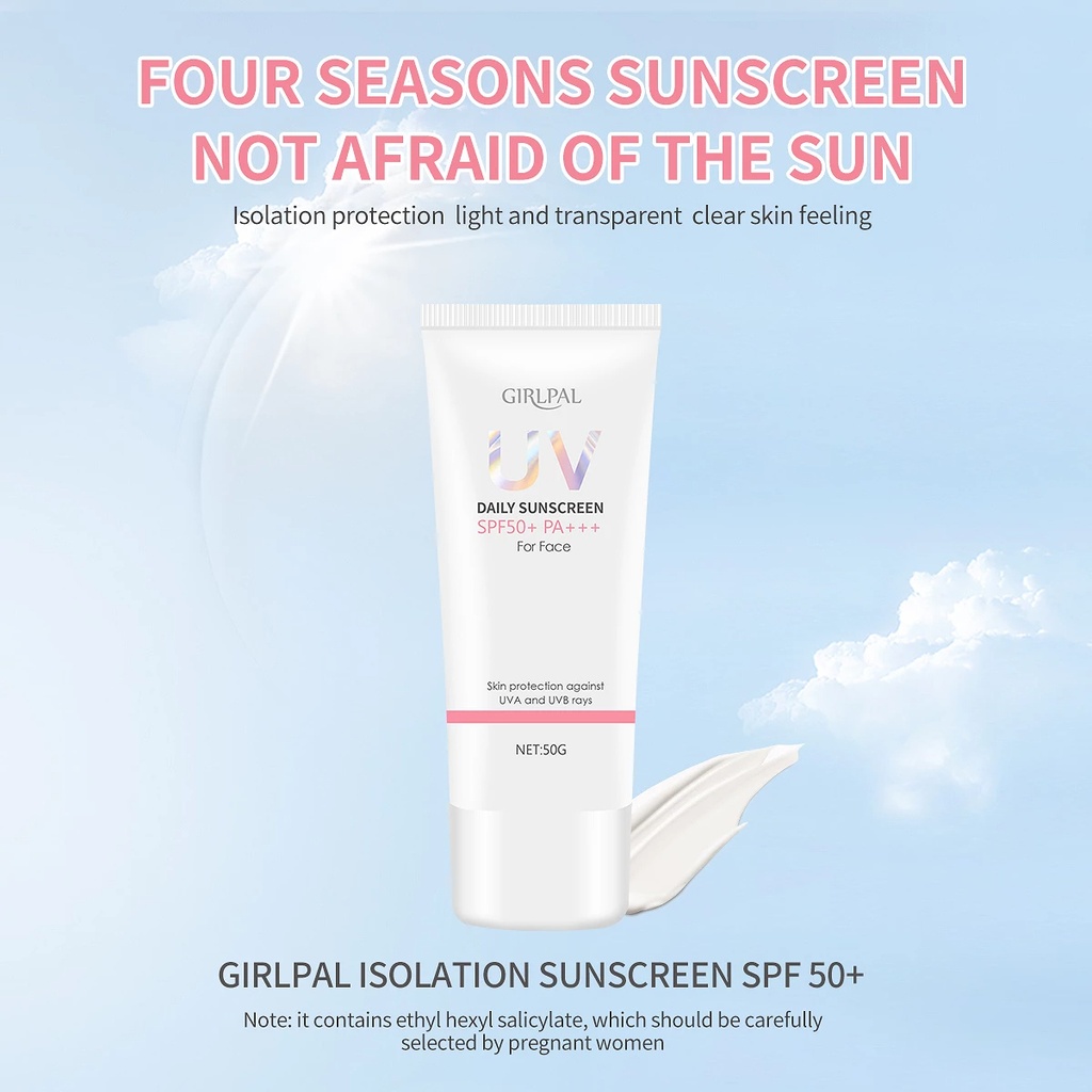 Girlpal UV Daily Sunscreen SPF50+ PA++