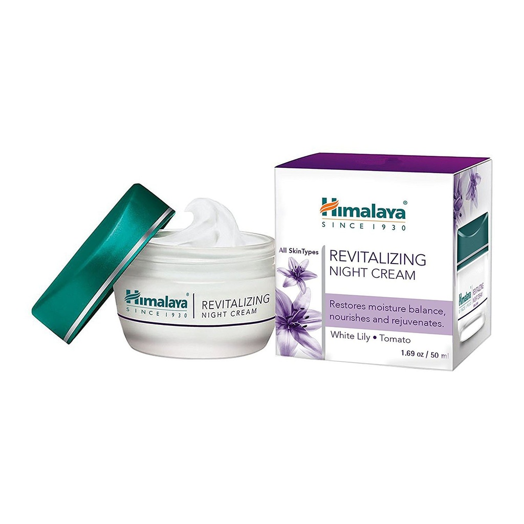 Himalaya Herbals Revitalizing Night Cream, 50ml