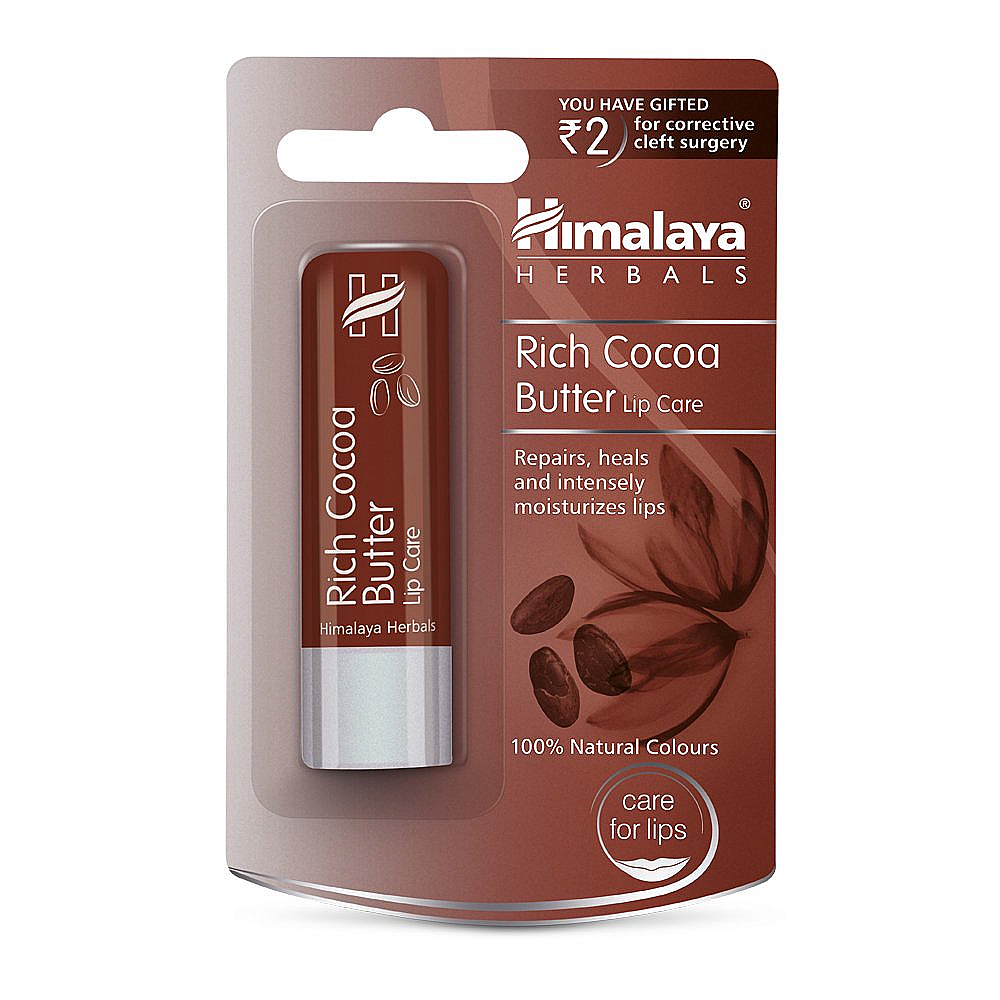Himalaya Herbals Rich Cocoa Butter Lip Care, 4.5g