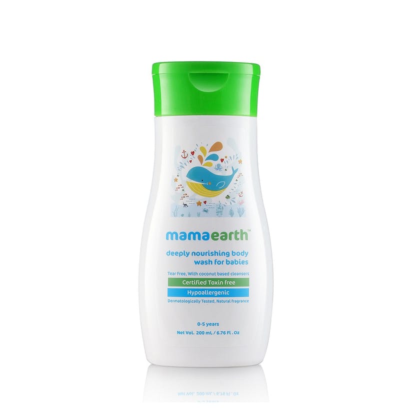 Mamaearth Deeply Nourishing Body Wash For Babies, 200ml