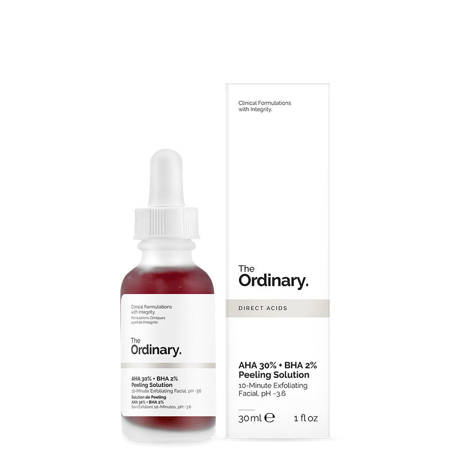 The Ordinary AHA 30% + BHA 2% Peeling Solution