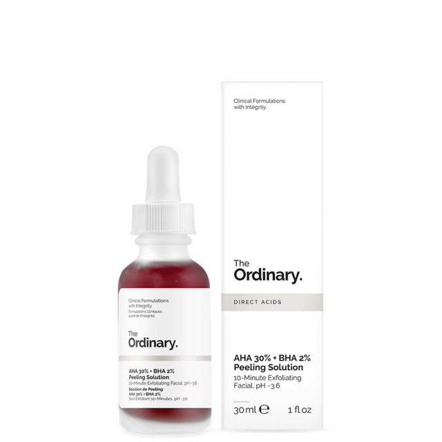 The Ordinary AHA 30% + BHA 2% Peeling Solution