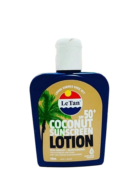 Le Tan Spf 50+  Coconut 125ml