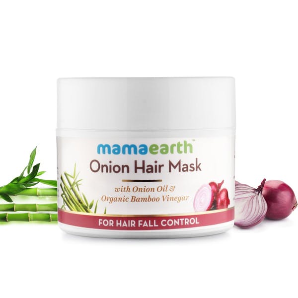 Mamaearth Onion Hair Mask For Hair Fall Control (200gm)