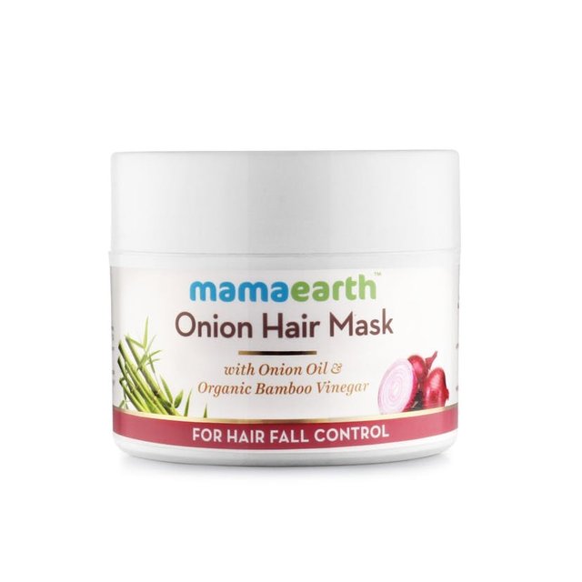 Mamaearth Onion Hair Mask For Hair Fall Control (200gm)