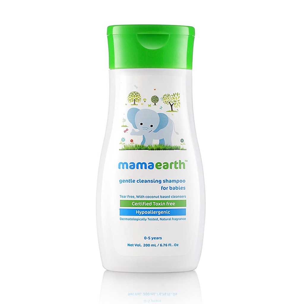 Mamaearth Gentle Cleansing Baby Shampoo (0-5 Yrs), 200 Ml