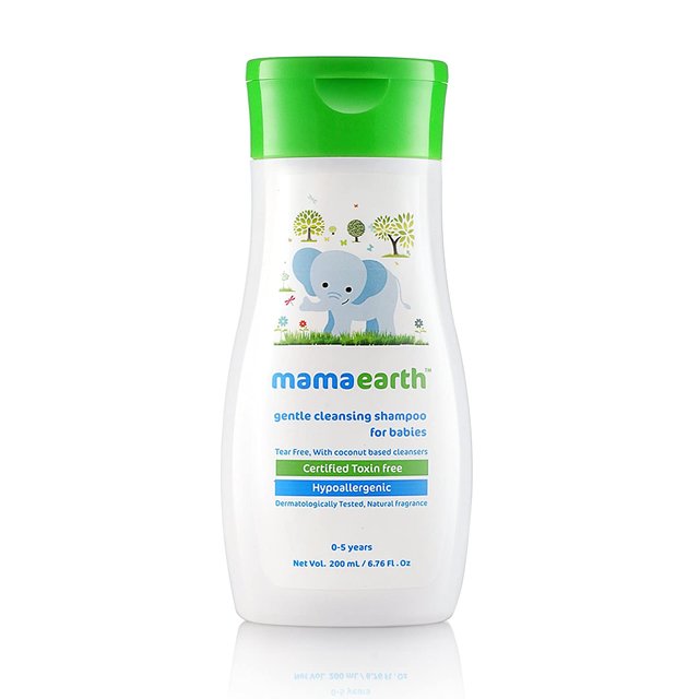 Mamaearth Gentle Cleansing Baby Shampoo (0-5 Yrs) - 200ml