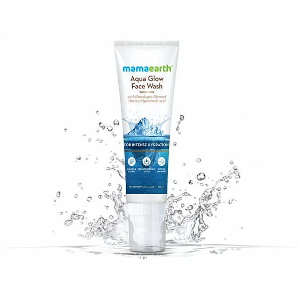 Mamaearth Aqua glow face wash -100ml