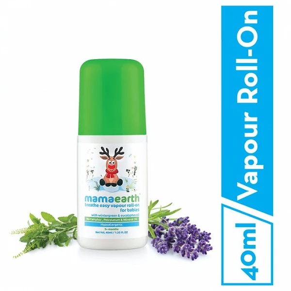 Mamaearth Breathe Easy Vapour Roll-on - 40ml