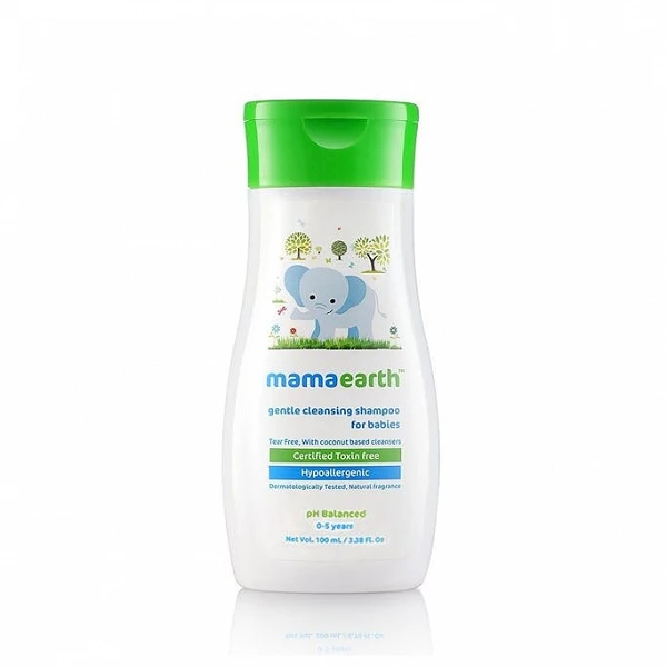 Mamaearth Gentle Cleansing Shampoo for Babies - 100ml