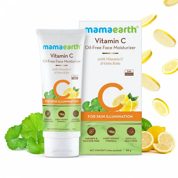 Mamaearth Vitamin C Oil-Free Face Moisturizer 80g