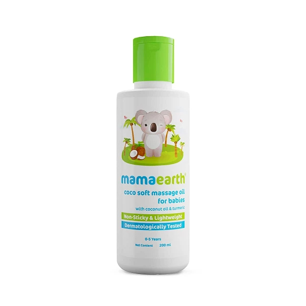 Mamaearth Coco Soft Massage Oil For Babies 200 ml