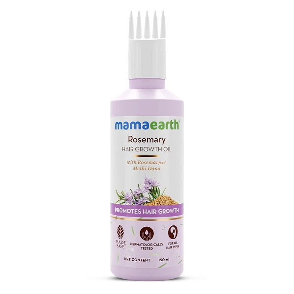 Mamaearth Rosemary Hair Growth Oil with Rosemary & Methi Dana for Promoting Hair