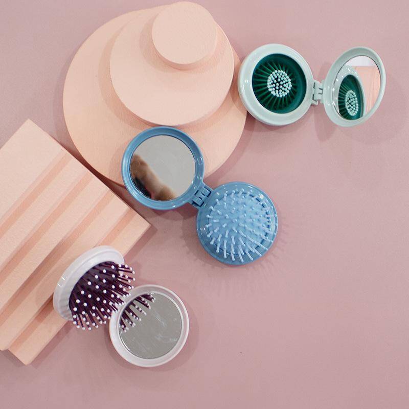 Fragrance Cherry Blossom Folding Mirror Comb ML174