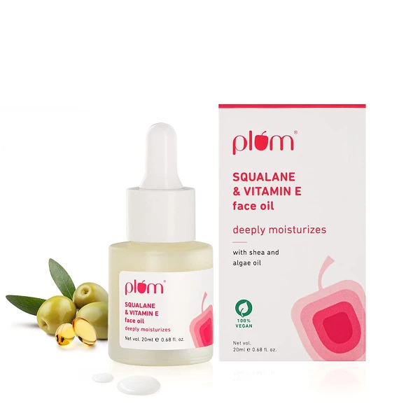 Plum Squalane & Vitamin E Face Oil 20ml