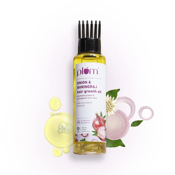 Plum Onion & Bhringraj Hair Growth Oil