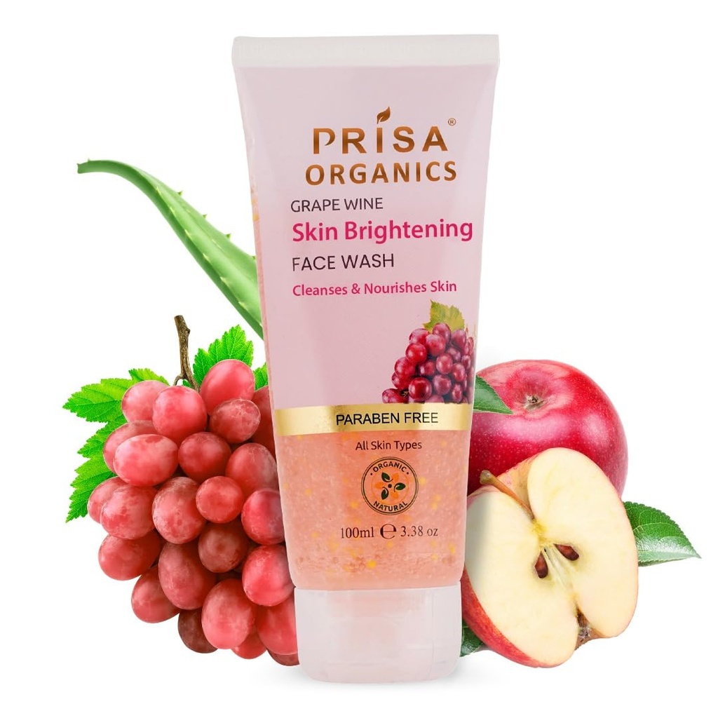 Prisa Grape Wine Skin Brightening Face Wash