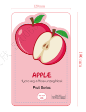 Fruit Series Hydrating Facial Sheet Mask (Apple)