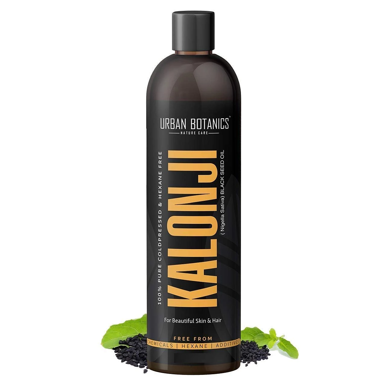 Urban Botanics 100% Pure Cold Pressed Kalonji Oil-200 ml