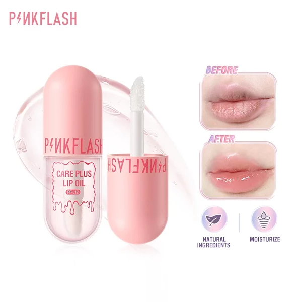 Pink Flash-L12 Care Plus Lip Oil