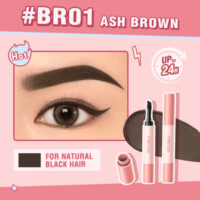 Pink Flash-E16 Smudge Proof Brow Pomade