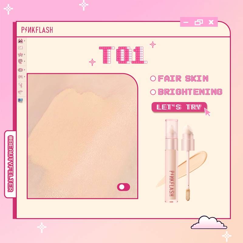 Delete-Pink Flash-F04 Lasting Matte Concealer