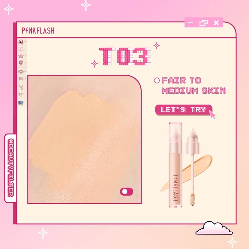 Delete-Pink Flash-F04 Lasting Matte Concealer