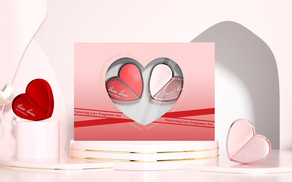 Lifetime Love Fragrance Set?Throbbing Love Eau de Parfum & Heartbeat Love Eau de Parfum?