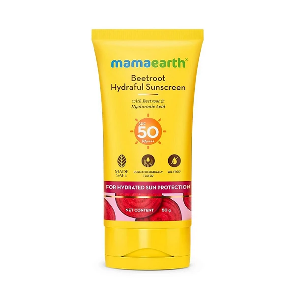 Mamaearth Beetroot Hydraful Sunscreen