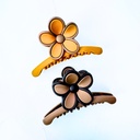 Multi- color Flower Hair Claw