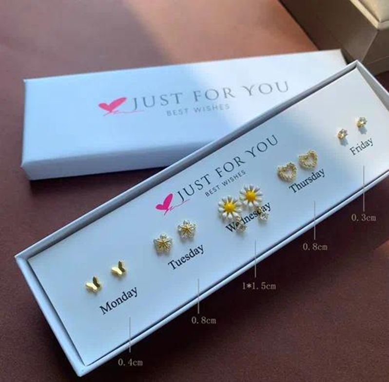 Fashion Stud Earring Set