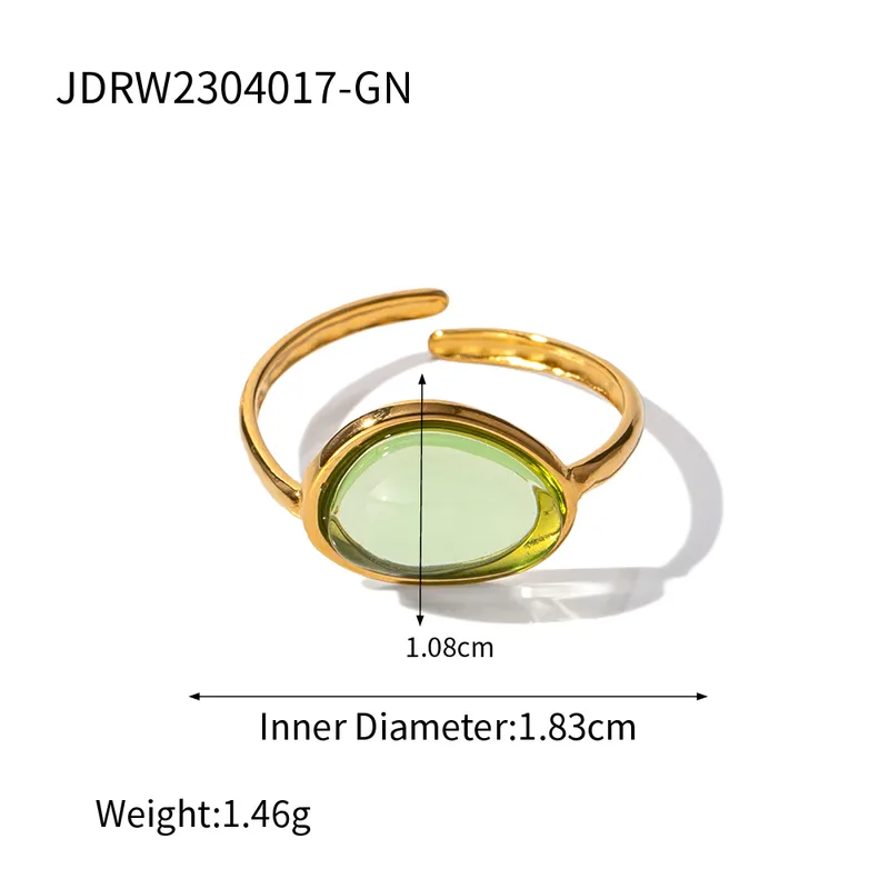  Stainless Steel Irregular Ring - Modern Artisan Design 