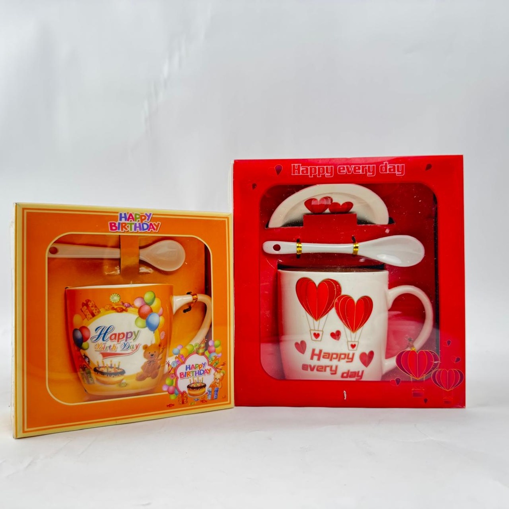 Cute Birthday Cup set