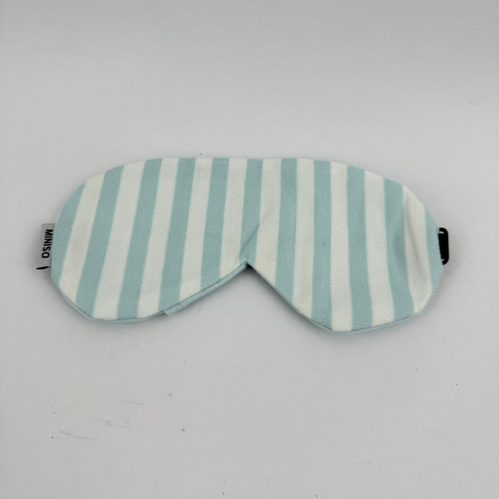 Miniso Stripes Series Sleep Mask,Light Gray